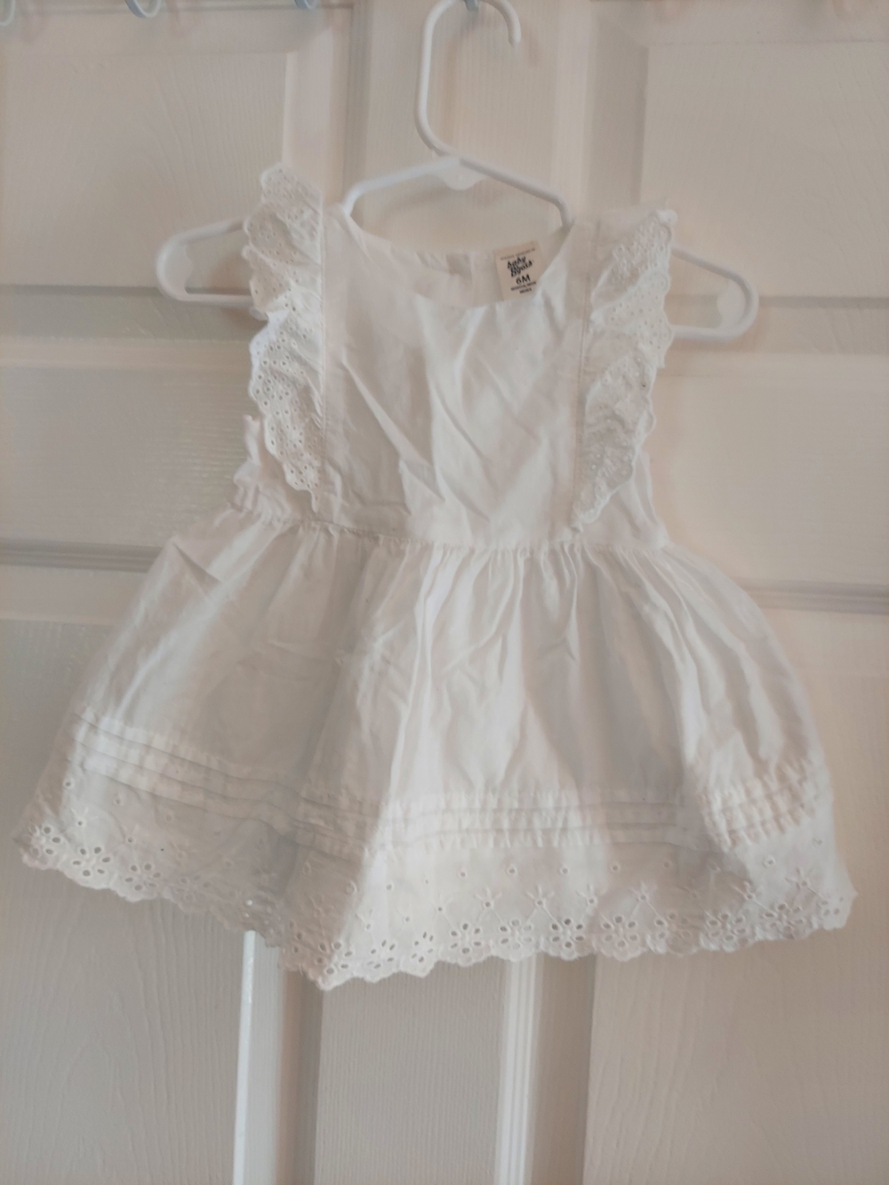 Kids white short-sleeve tee